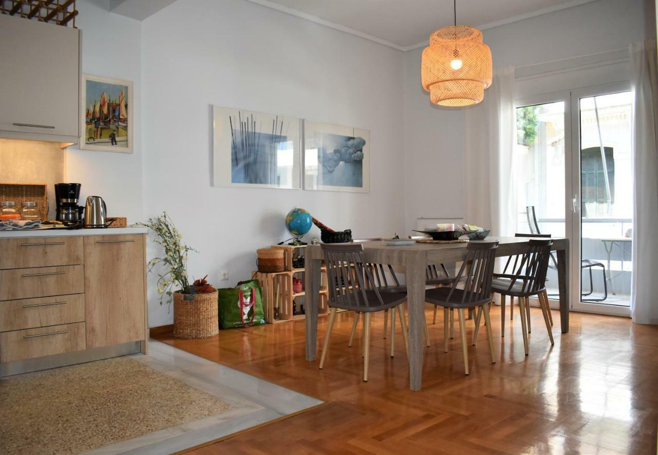 Athens Downtown Boho Apartment 1 Min From Metro Exteriér fotografie
